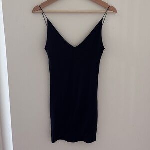 Aritzia Wilfred Free Little Black Dress